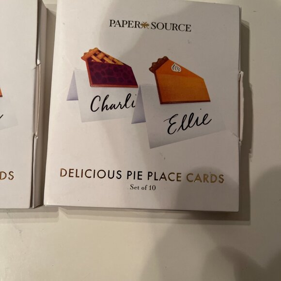 Thanksgiving-Themed Place Cards Set of 20 by Paper Source - Holiday Gatherings x - Picture 14 of 14